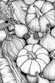 Fruits And Veggies Bundle Vol. 2 - 10 Printable Coloring Pages