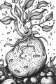 Fruits And Veggies Bundle Vol. 2 - 10 Printable Coloring Pages