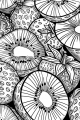 Fruits And Veggies Bundle Vol. 1 - 10 Printable Coloring Pages