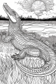 Jungle Animals Bundle Vol. 1 - 10 Printable Coloring Pages