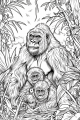 Jungle Animals Bundle Vol. 2 - 10 Printable Coloring Pages