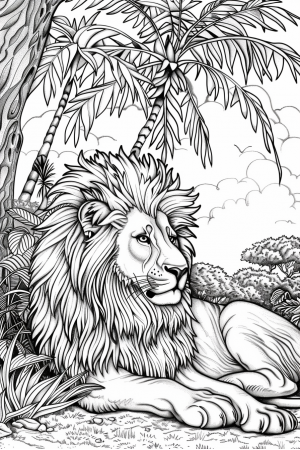 Animals Bundle - 10 Printable Coloring Pages