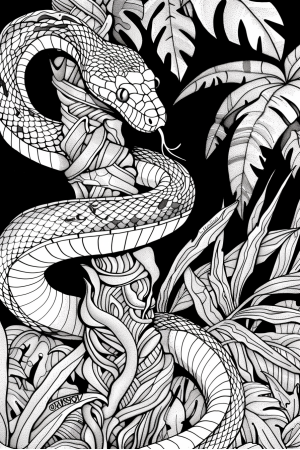 Snake Coiled
