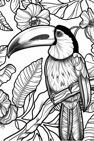 Toucan Perched