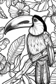 Jungle Animals Bundle Vol. 1 - 10 Printable Coloring Pages