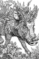 Jungle Animals Bundle Vol. 2 - 10 Printable Coloring Pages