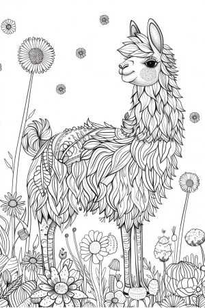 Fluffy Llama
