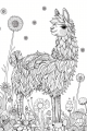 Llamas Bundle Vol. 1 - 10 Printable Coloring Pages
