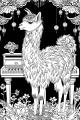 Llamas Bundle Vol. 2 - 10 Printable Coloring Pages