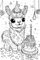 Llamas Bundle Vol. 1 - 10 Printable Coloring Pages