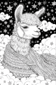 Llamas Bundle Vol. 1 - 10 Printable Coloring Pages