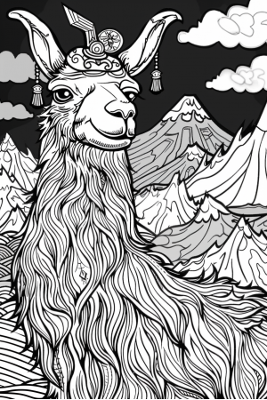Funny Llama
