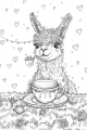 Llamas Bundle Vol. 2 - 10 Printable Coloring Pages