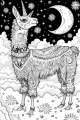 Llamas Bundle Vol. 2 - 10 Printable Coloring Pages