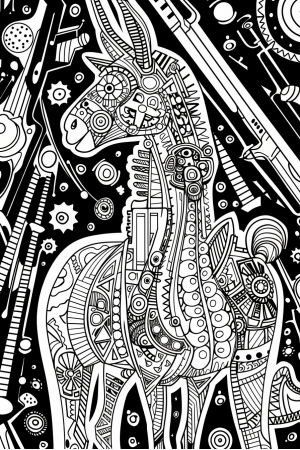 Steampunk Llama 2