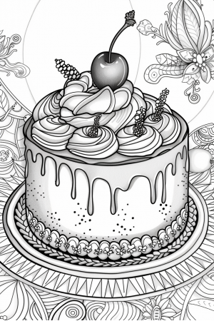 Cake Cherry