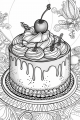 Patisserie Bundle Vol. 2 - 10 Printable Coloring Pages