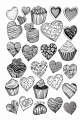 Patisserie Bundle Vol. 1 - 10 Printable Coloring Pages