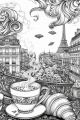 Patisserie Bundle Vol. 1 - 10 Printable Coloring Pages