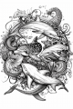 Sea Animals Bundle Vol. 2 - 10 Printable Coloring Pages