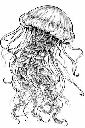 Jellyfish Drifting