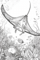 Sea Animals Bundle Vol. 1 - 10 Printable Coloring Pages