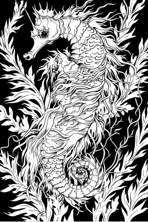 Sea Animals Bundle Vol. 2 - 10 Printable Coloring Pages