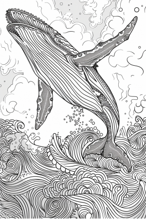 Whale Breaching
