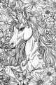 Unicorns Bundle Vol. 1 - 10 Printable Coloring Pages