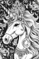 Unicorns Bundle Vol. 1 - 10 Printable Coloring Pages