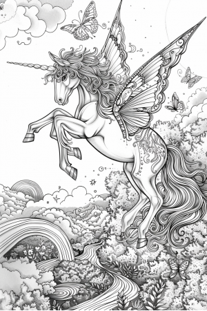 Unicorn Butterfly