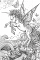 Unicorns Bundle Vol. 2 - 10 Printable Coloring Pages