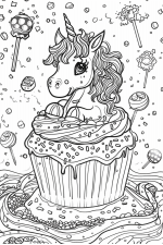 Unicorn Cupcake