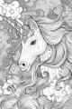 Unicorns Bundle Vol. 2 - 10 Printable Coloring Pages