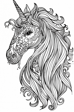 Unicorn Head