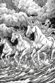 Unicorns Bundle Vol. 2 - 10 Printable Coloring Pages
